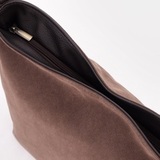 Сумка Саломея 485 эко-замша шоколад