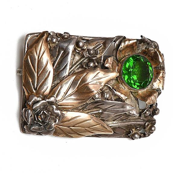 Винтажная брошь Hobé, 1940-е годы