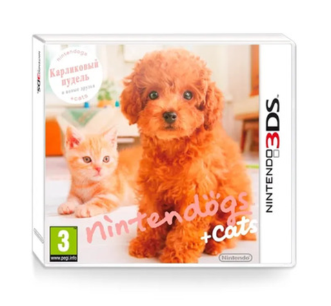 Игра Nintedogs + Cats. Карликовый пудель и новые друзья (3DS)