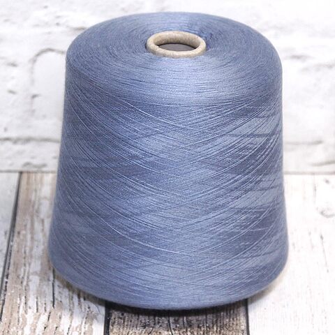 Смотка кашемир с шелком (30%) FAIR SILK 6*2/60 серо-голубой