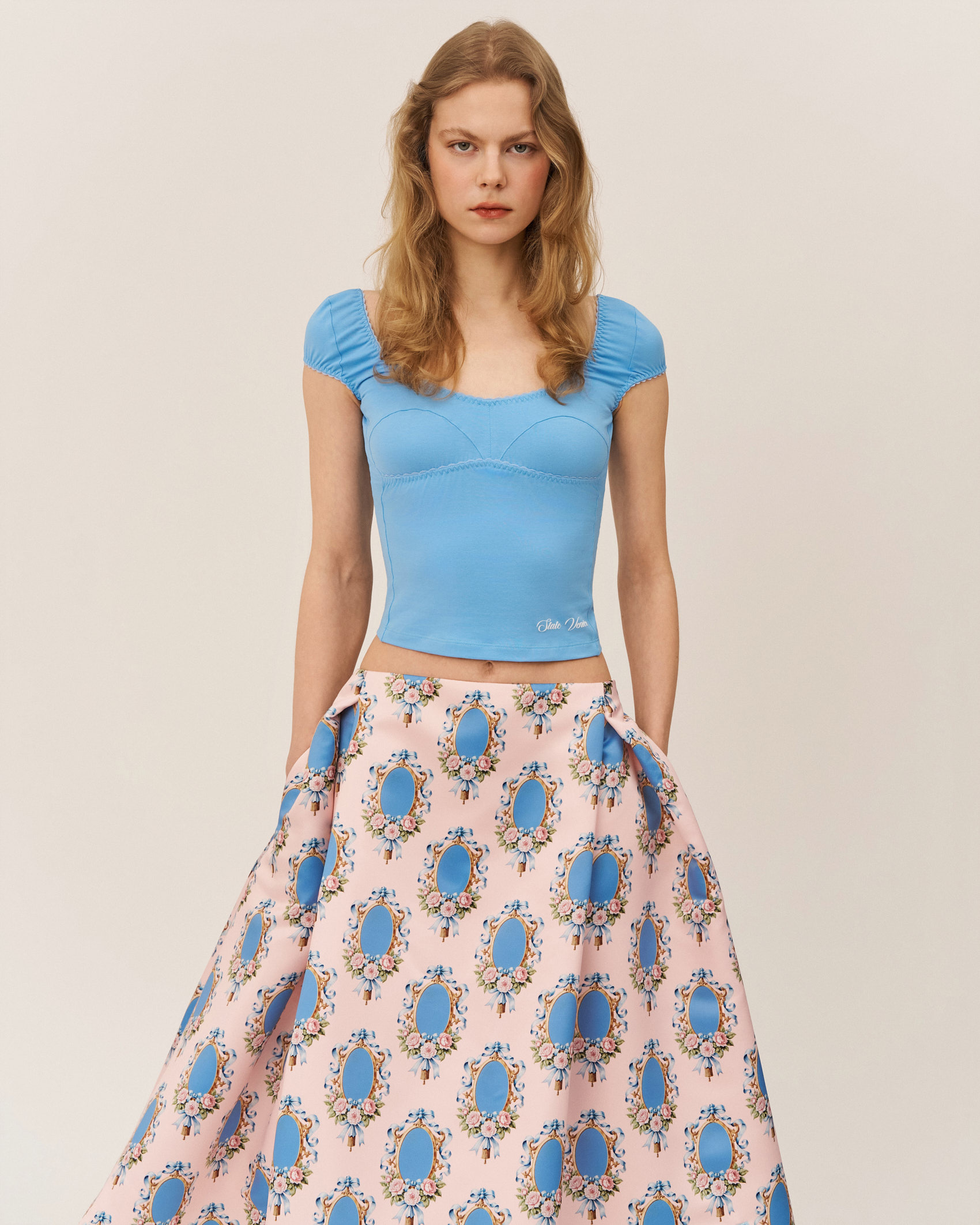 Бельевой стрейч топ