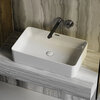 Ceramica Nova Element CN6065 Умывальник чаша накладная прямоугольная, 60.5x38.5, цвет: белый