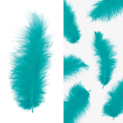 Перья Тиффани, 12*15 см, 30 шт.