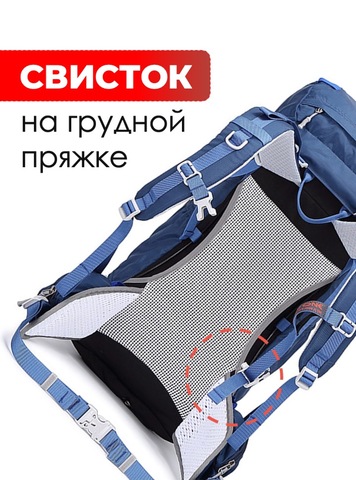 Картинка рюкзак городской Ai One 8109S navy - 4