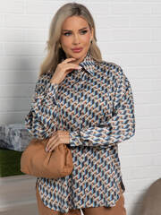 Блуза На пульсе моды (мультиколор) Б15417-1М LT Collection