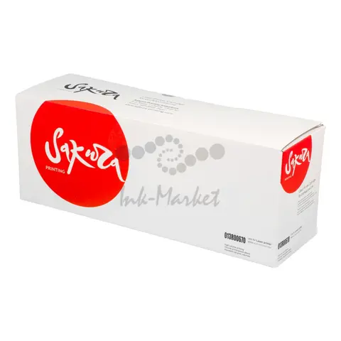 Фотобарабан Sakura 013R00670 для XEROX WC5019, WC5021, WC5022, WC5024, черный, 80000 к.