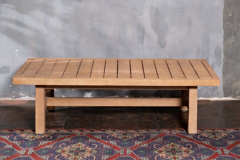 Стол садовый кофейный из акации Joygarden РИМИНИ, Light Teak