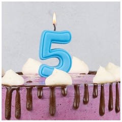 Свеча -цифра 