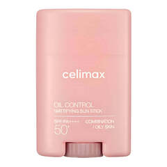 Celimax Oil Control Mattifying Sun Stick SPF50+ PA++++ солнцезащитный стик для жирной кожи