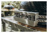 Гриль керамический Monolith Grill TWO.66 (Lechef) черный с боковыми столиками и подставкой