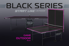 Стол теннисный Game 6 Всепогодный с сеткой Black