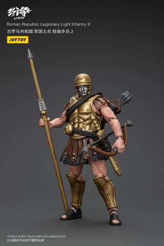 Фигурка Легионер Легкой Пехоты II масштаб 1/18 Roman Republic JoyToy