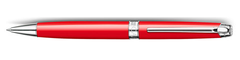 Ручка шариковая Caran d'Ache Leman Scarlet Red Lacquer SP (4789.770)