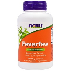 Now Foods, Златоцвет девичий, 100 вегетарианских капсул