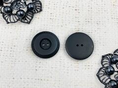 Пуговицы Fashion, d 2,5 см, чёрный