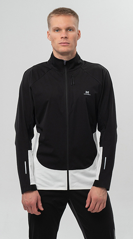 Элитная лыжная куртка Nordski Race Black/White