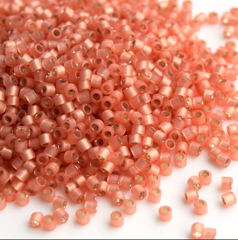 DBM-0622 Silver Lined Peach Alabaster Dyed