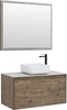 Aquanet 249519 Зеркало Nova Lite 100 цв. дуб рустикальный (249519)