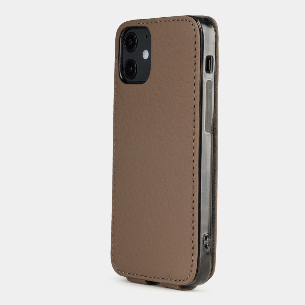 Case for iPhone 12 & 12 Pro - brown coffee