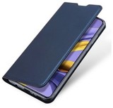 Чехол книжка-подставка Dux Ducis с магнитом для Xiaomi Mi 10 (Темно-синий)