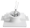 Светильник встраиваемый поворотный Arte Lamp Invisible A9410PL-1WH