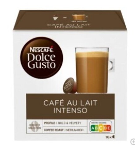 Кофе в капсулах Nescafe Dolce Gusto CAFE AU LAIT INTENSO (16 капс.)