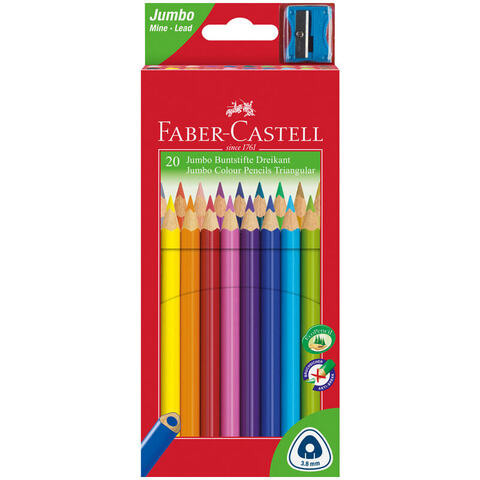 Karandaş 20 rəng Faber Castell