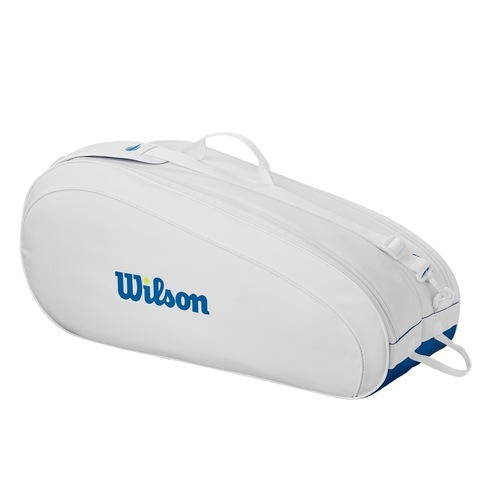 Теннисная сумка Wilson Team US Open 2024 White (6 ракеток)
