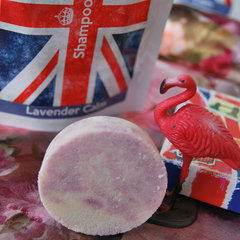 Твердый шампунь SHAMPOO-BAR LAVENDER CALM (лаванда)