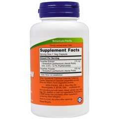 Now Foods, Златоцвет девичий, 100 вегетарианских капсул