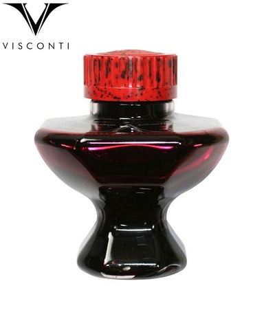 Флакон с чернилами для перьевой ручки Visconti, 60 ml, красный (A3016)