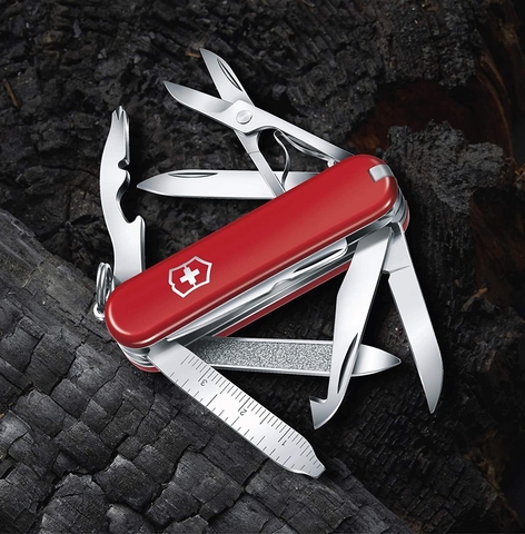 Нож-брелок Victorinox Mini Champ, 58 mm, 18 функций (0.6385)