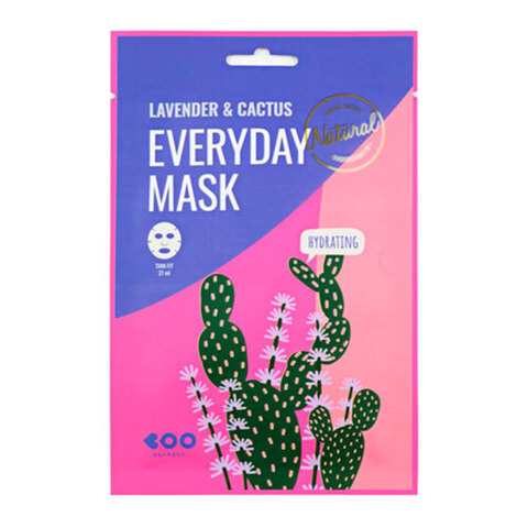 Dearboo Lavender & Cactus Every Day Mask - Маска для лица увлажнение