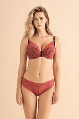 Goji 01 P-UP бюст (розово-чёрный, 60D) BAD SIZES!!! - 