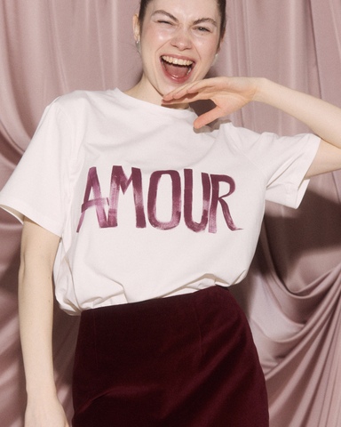Футболка AMOUR WHITE