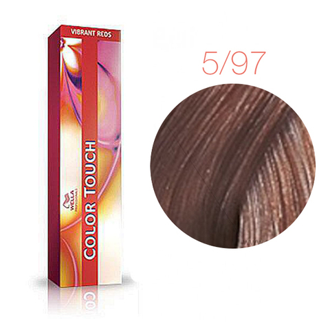 Wella Professional Color Touch 5/97 (Светло коричневый Сандрэ коричневый) - Тонирующая краска для волос