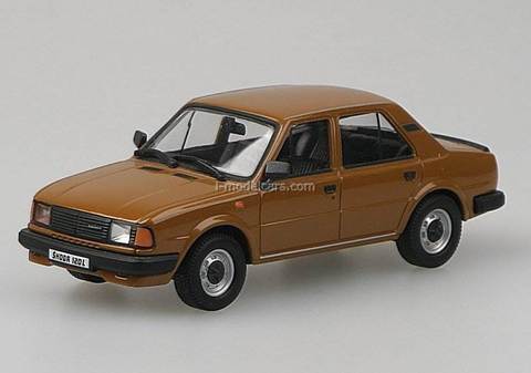 Skoda 120L 1984 tabacco Abrex 1:43