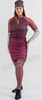 Элитный лыжный комплект жилет + юбка женский Noname Ski Vest-Skirt Red/Dk Rasberry