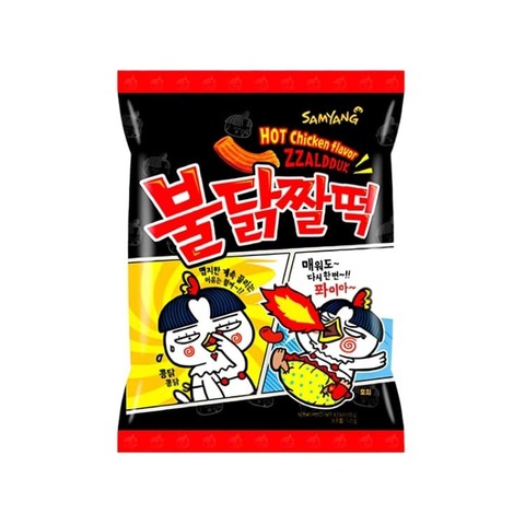 Samyang Снек «Залдак» со вкусом острой курицы, 120 гр.