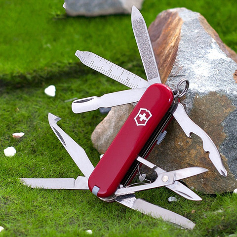 Нож-брелок Victorinox Mini Champ, 58 mm, 18 функций (0.6385)