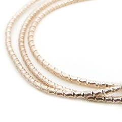 Канитель мягкая KAN/MS, 1,5 мм, глянец, розовое золото