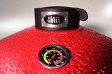 Керамический гриль-барбекю 22 дюйма (красный) (56 см) фото №5