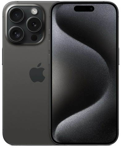 Смартфон Apple iPhone 15 Pro 1ТБ (nano-SIM и eSIM), Черный титан
