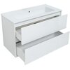 Aquanet 339970 Тумба Милан 105 цв. белый глянец (339970)
