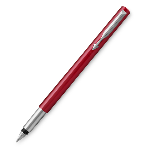 Ручка перьевая Parker Vector Standard F01, Red CT, M (2025451)