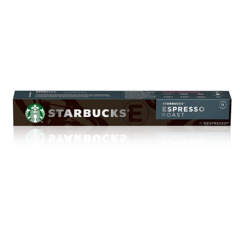 купить Кофе в капсулах Starbucks Espresso Roast, 10 капсул для кофемашин Nespresso (Старбакс)