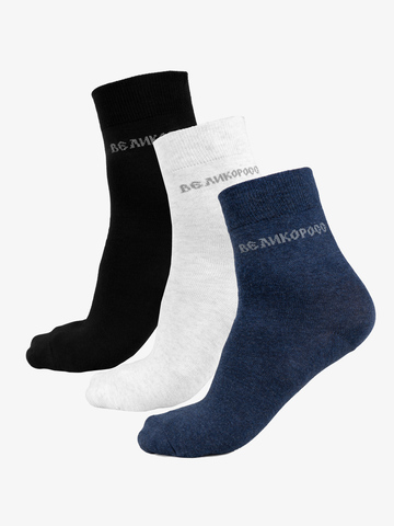 Подарочный набор Правильных носков ЛЕДОВОЕ ПОБОИЩЕ (3 пары) / Распродажа