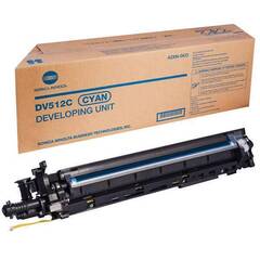 Девелопер голубой Konica Minolta DV-512C для KM bizhub C224/C284/C364/C454/C554 (A2XN0KD) Ресурс 600 000 стр.