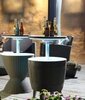 Стол пластиковый мини-бар Tagliamento Nova Cool Bar, белый, тортора
