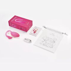 Розовый вибратор Magic Motion Flamingo Max - 